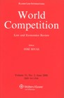 World Competition Law and Economics Review June 2008