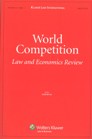 World Competition Law and Economics Review March 2010