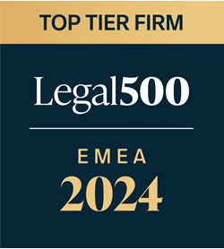 Legal 500 Top Tier Firm Denmark
