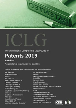International Comparative Legal Guide to Patents 2019