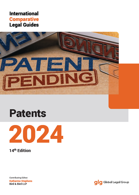 International Comparative Legal Guide Patents 2024 book cover