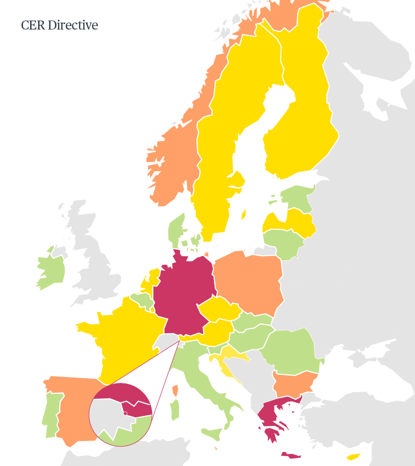 CRE Directive Tracker Map