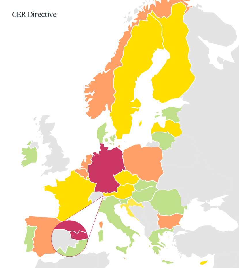 CRE Directive Tacker Map Implementation
