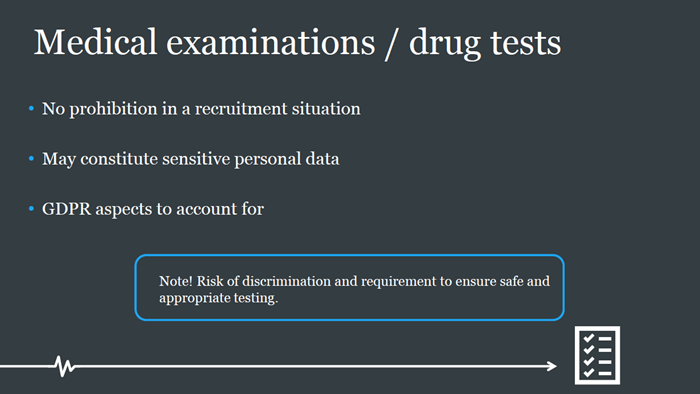 Medical examinations